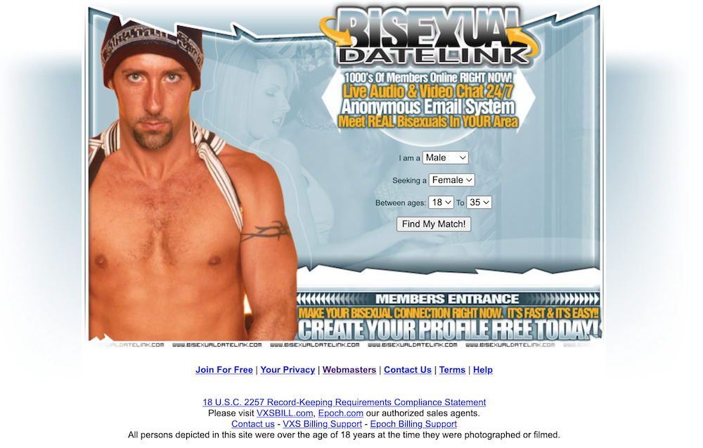 bisexualdatelink homepage