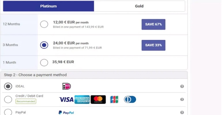 membership plan of militarycupid