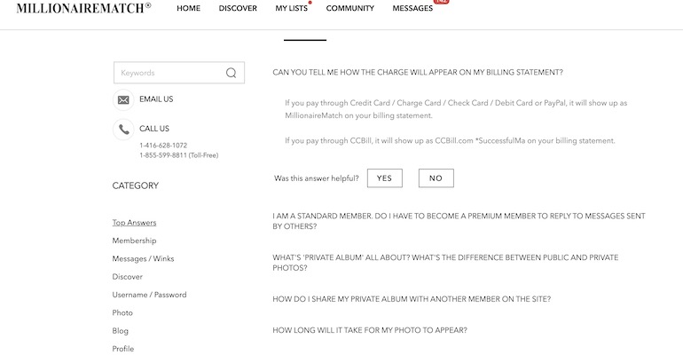 customer support of mm