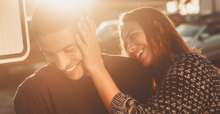 show affection in a relationship